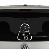 Dosojin Buddha Vinyl Decal