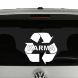 Karma Vinyl Decal