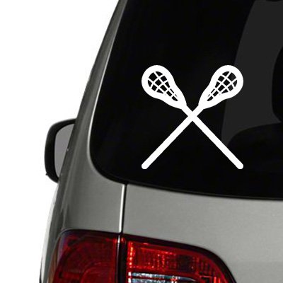 lacrosse symbol vinyl decal