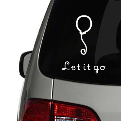 Let It Go Vinyl Decal