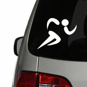 Runner Silhouette Symbol Vinyl Decal