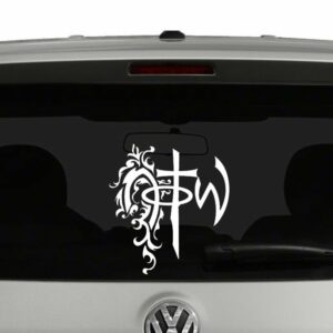 Not Of This World with Vine Vinyl Decal