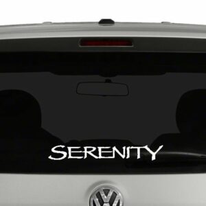 Serenity Logo Vinyl Decal