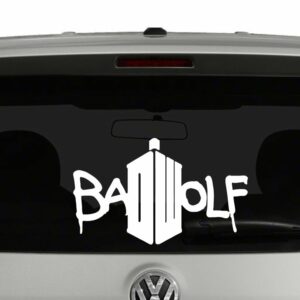 Doctor Who Bad Wolf Vinyl Decal