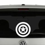 Captain America Shield Vinyl Decal