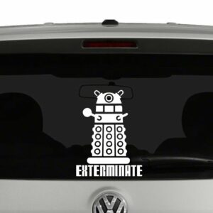 Doctor Who Dalek Exterminate Vinyl Decal