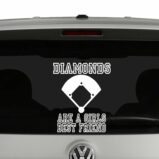 Diamonds are a Girls Best Friend Vinyl Decal