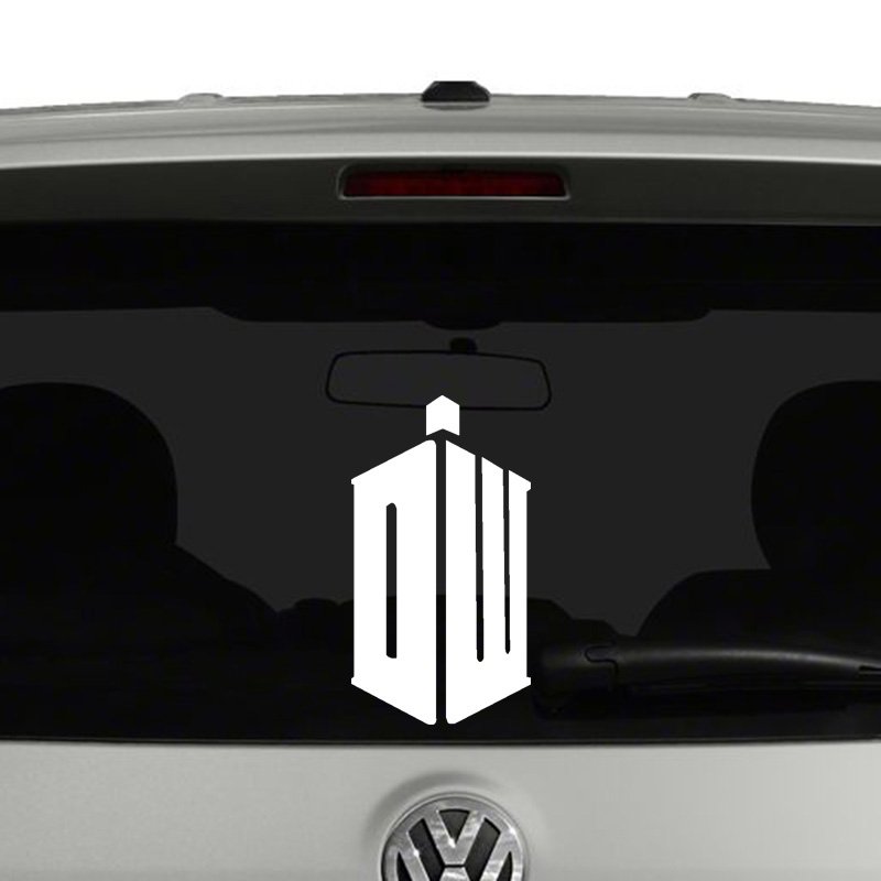 Doctor Who Logo Vinyl Decal