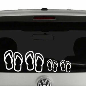 Flip Flops Sandels Vinyl Decal