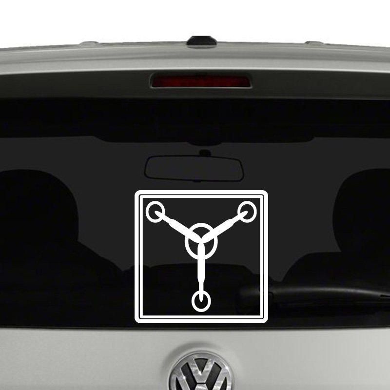 Flux Capacitor Vinyl Decal