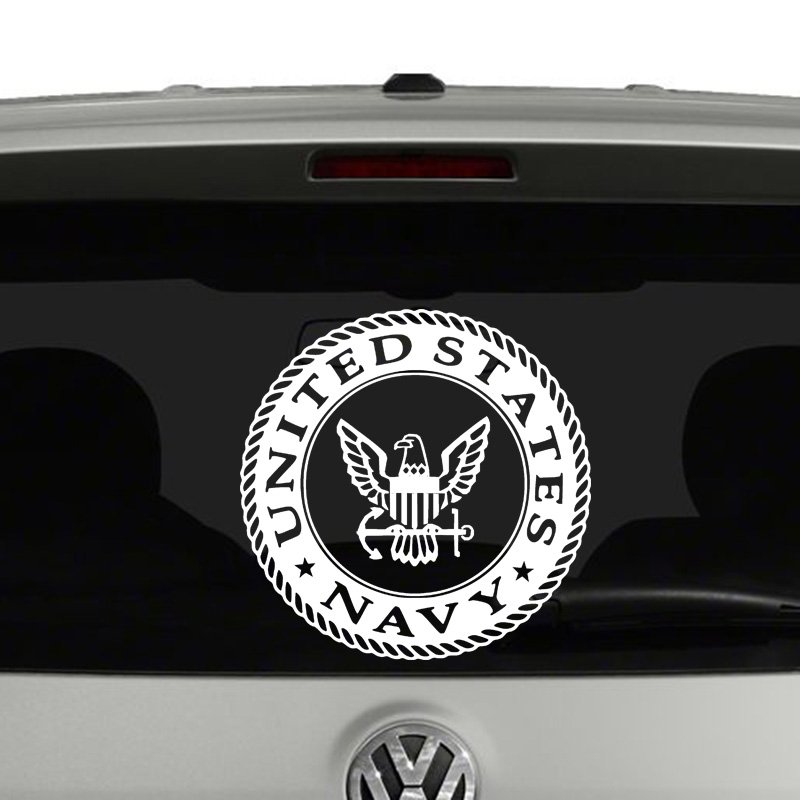 Navy Logo Decal