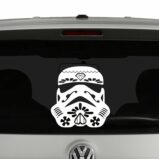 Star Wars Stormtrooper Sugar Skull Vinyl Decal