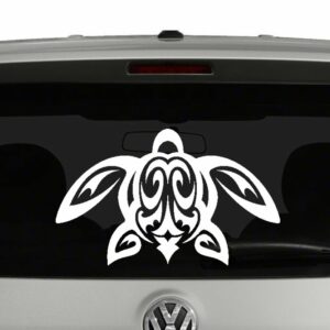 Tribal Sea Turtle Vinyl Decal