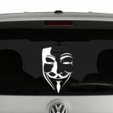 V for Vendetta Vinyl Decal