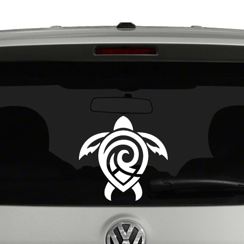 Hawaiian Sea Turtle Vinyl Decal