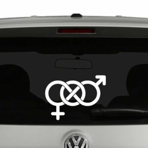 Bisexual Logo Vinyl Decal