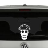 Doctor Who Are You My Mummy Vinyl Decal