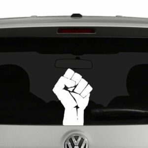 Raised Fist Vinyl Decal