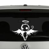 Gothic Emo Fallen Angel Vinyl Decal