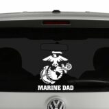 Marine Corp Dad Vinyl Decal