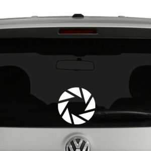 Camera Apature Vinyl Decal