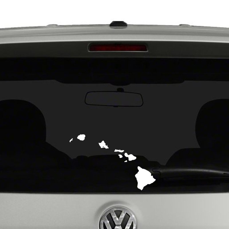 Hawaiian Islands Vinyl Decal