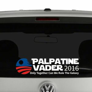 Palpatine Vader 2016 Campaign Vinyl Decal