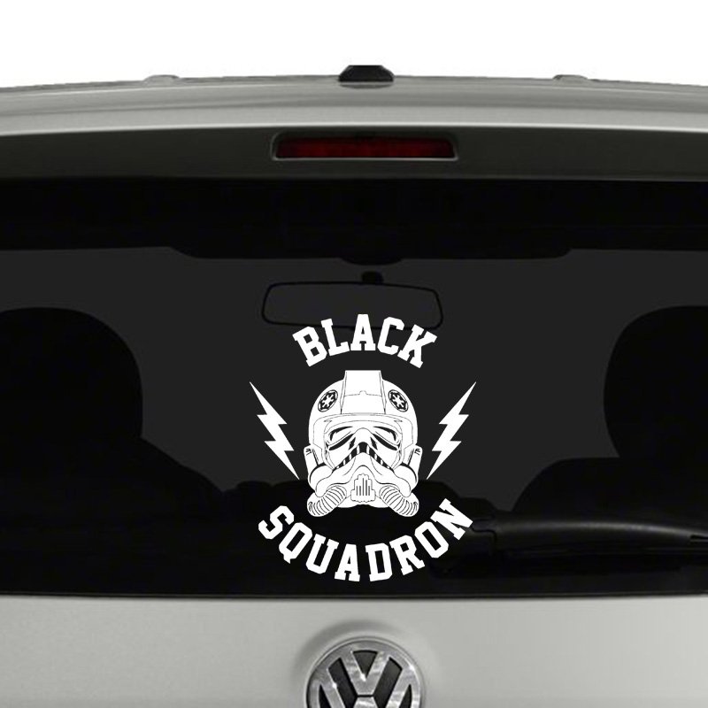 Tie Fighter Black Squadron Vinyl Decal