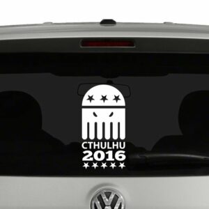 Cthulhu 2016 For President Vinyl Decal