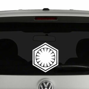 Star Wars First Order Emblem Vinyl Decal