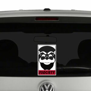 fsociety Mr Robot Inspired Vinyl Decal