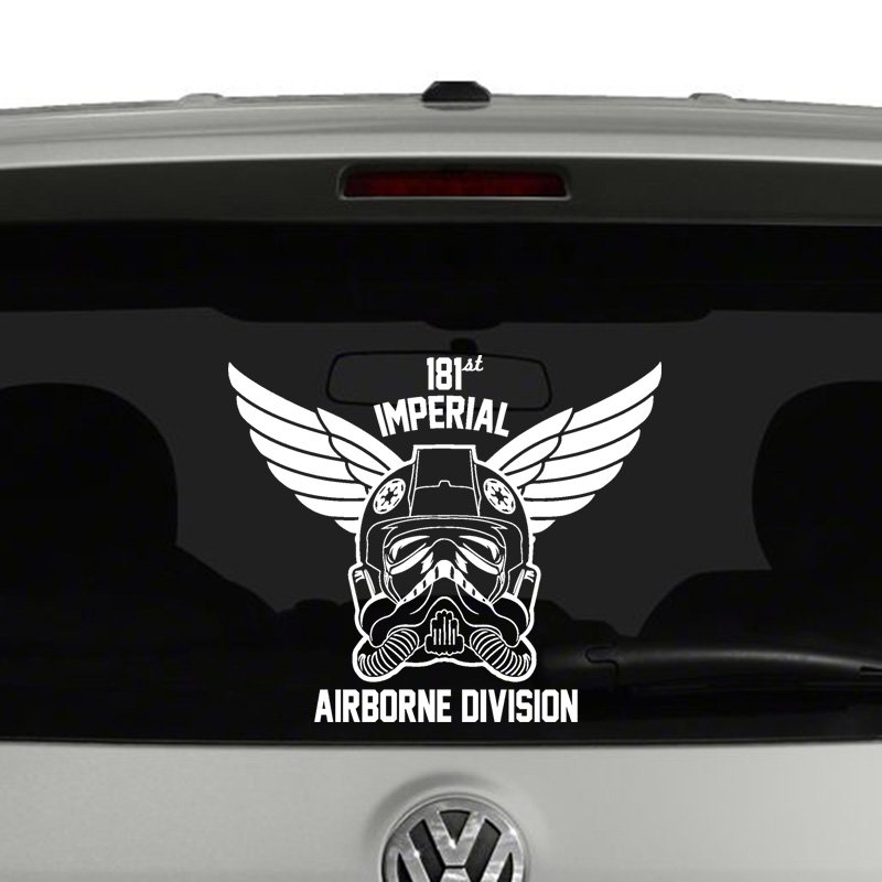 Tie Fighter Airborne Division Vinyl Decal