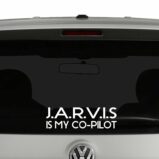 Jarvis is my Co-Pilot Vinyl Decal