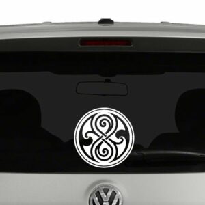 Doctor Who Seal of Rassilon Vinyl Decal