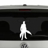 Doctor Who 10th Doctor Silhouette Vinyl Decal