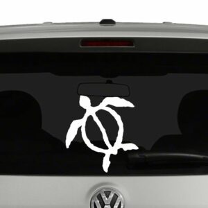 Hawaiian Turtle Symbol Honu Vinyl Decal Sticker