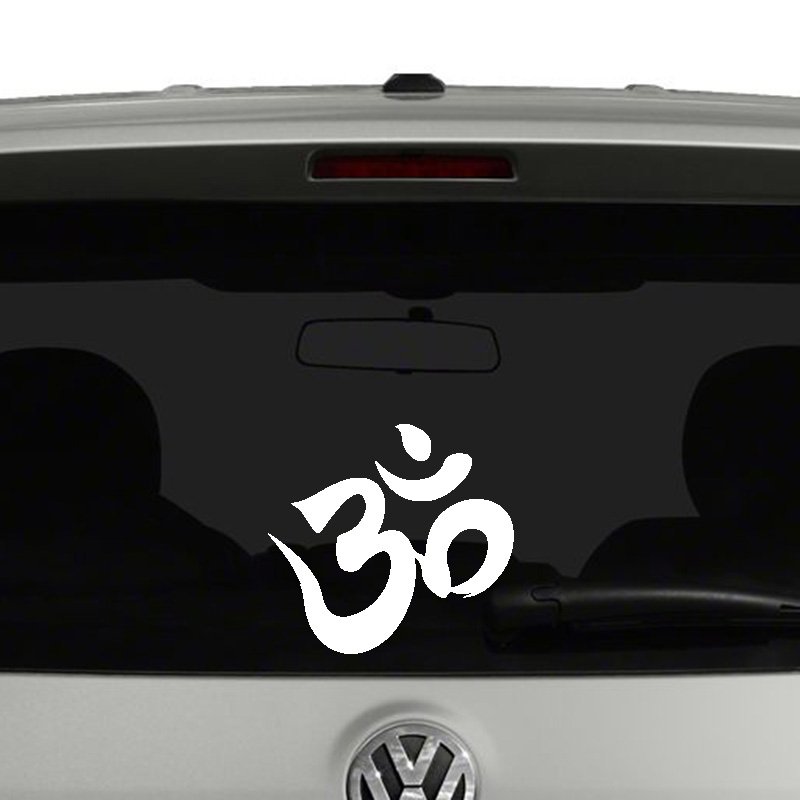 OM Symbol Brush Stroke Vinyl Decal