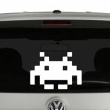 Space Invaders Alien Vinyl Decal Sticker