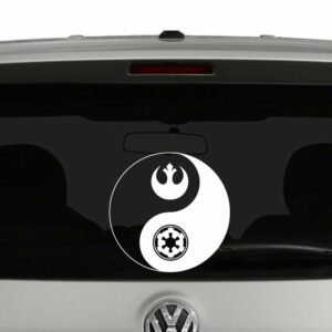 Star Wars Inspired Yin Yang Vinyl Decal