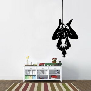 Hanging Spiderman Vinyl Wall Decal