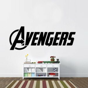 Avengers Full Logo Vinyl Wall Decal