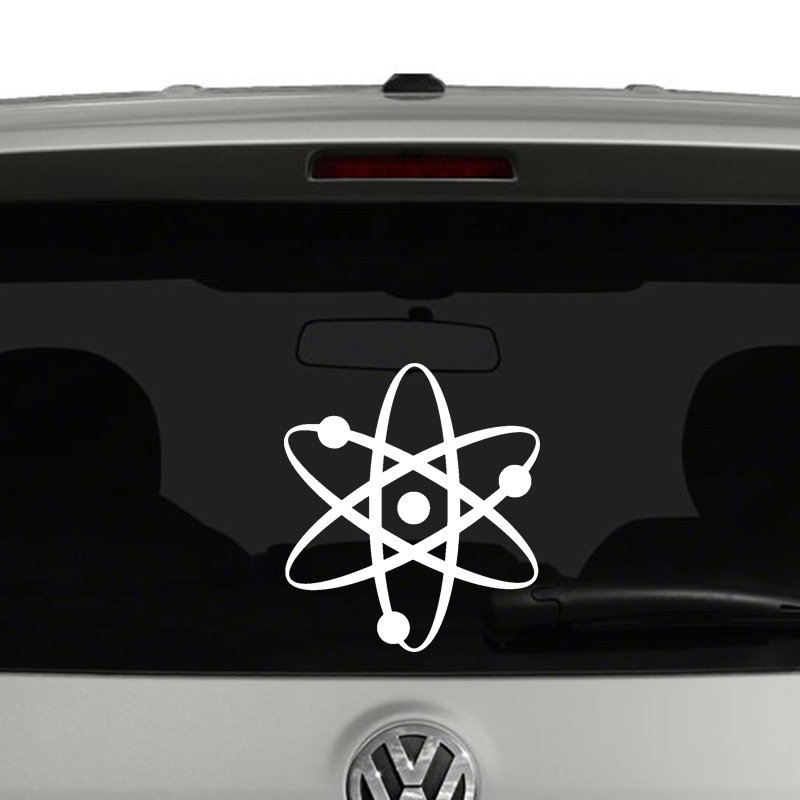 Big Bang Theory Atom Vinyl Decal Sticker