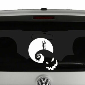 Nightmare Before Christmas Jack and Sally Vinyl Decal Sticker