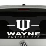 Wayne Enterprises Logo Vinyl Decal Sticker