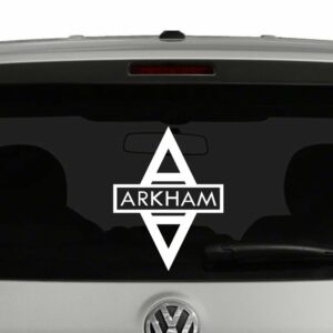 Batman's Arkham Asylum Logo Vinyl Decal Sticker