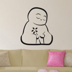 Dosjin Buddha Vinyl Wall Decal