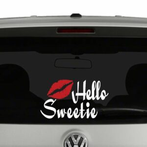 Hello Sweetie River Song Doctor Who Inspired Vinyl Decal Sticker