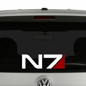 Mass Effect Inspired N7 Vinyl Decal Sticker