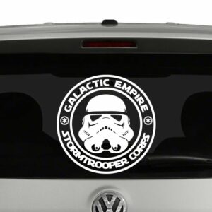 Galactic Empire Stormtrooper Corps Vinyl Decal Sticker
