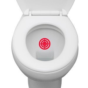 Toilet Targets Potty Training Vinyl Decals